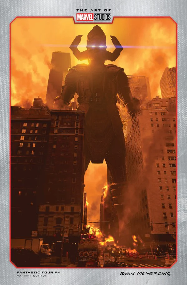 FANTASTIC FOUR #4 (2025) RYAN MEINERDING MARVEL STUDIOS VARIANT