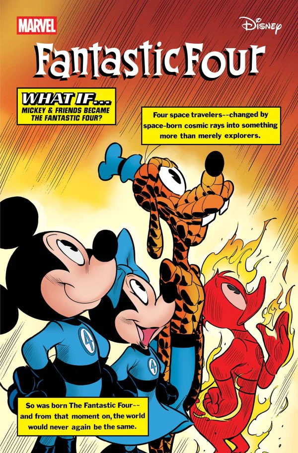 FANTASTIC FOUR #6 (2025) IVAN BIGARELLA DISNEY WHAT IF? FANTASTIC FOUR HOMAGE VARIANT