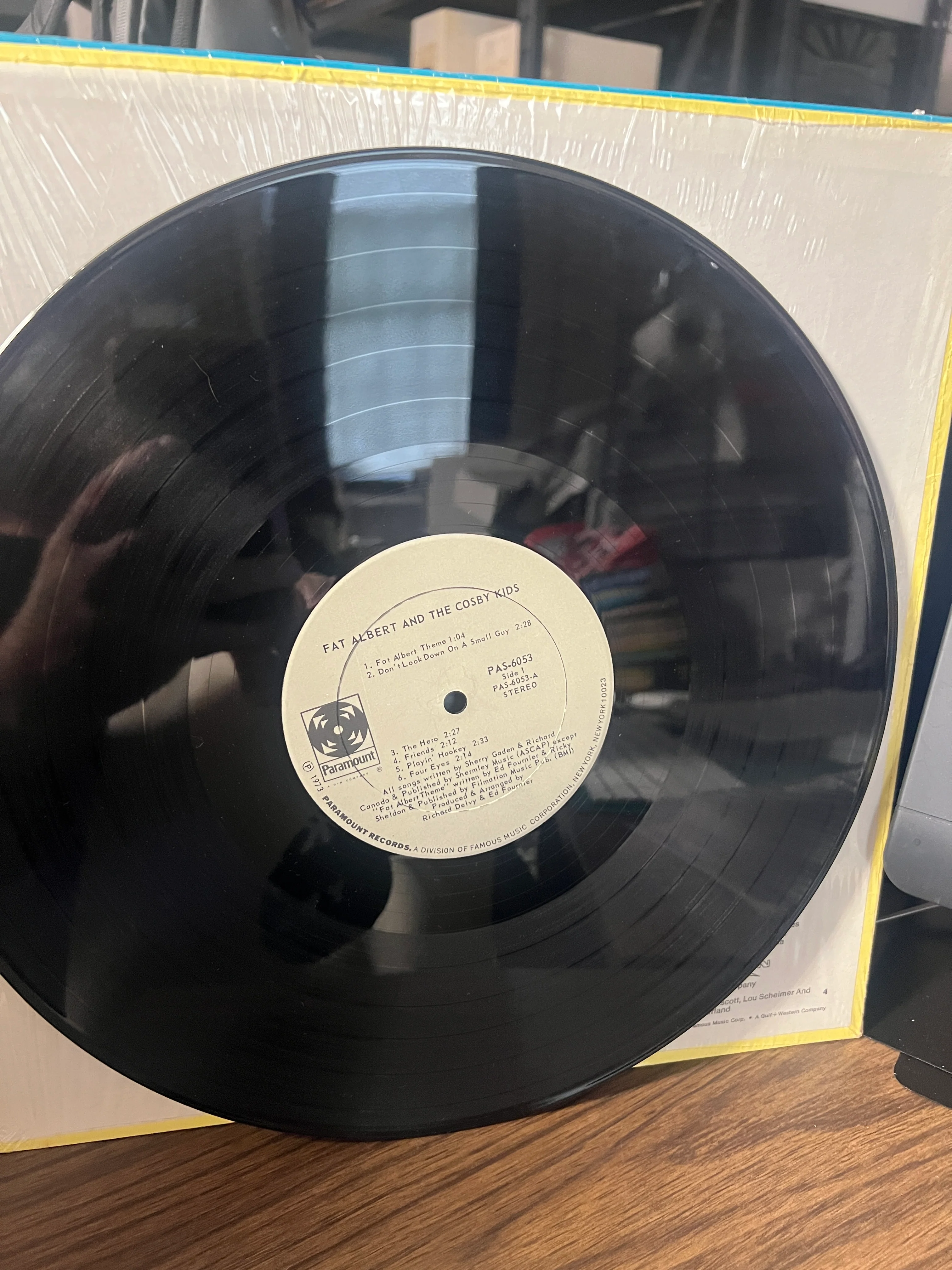 Fat Albert and the Cosby Kids LP Paramount (Perfect for Breaks) EX/EX - Image 4