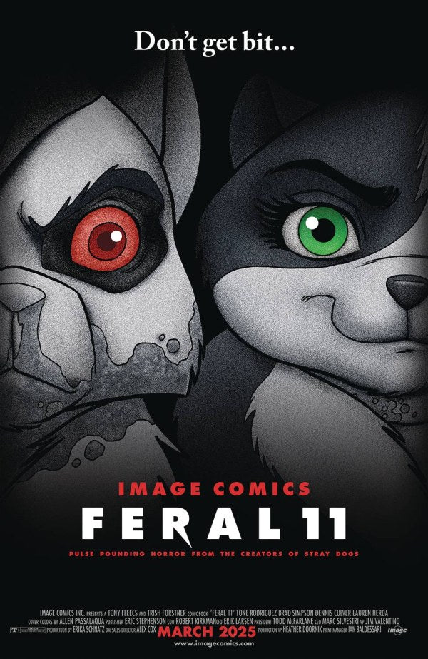 FERAL #11 CVR B TRISH FORSTNER & ALLEN PASSALAQUA HOMAGE VAR