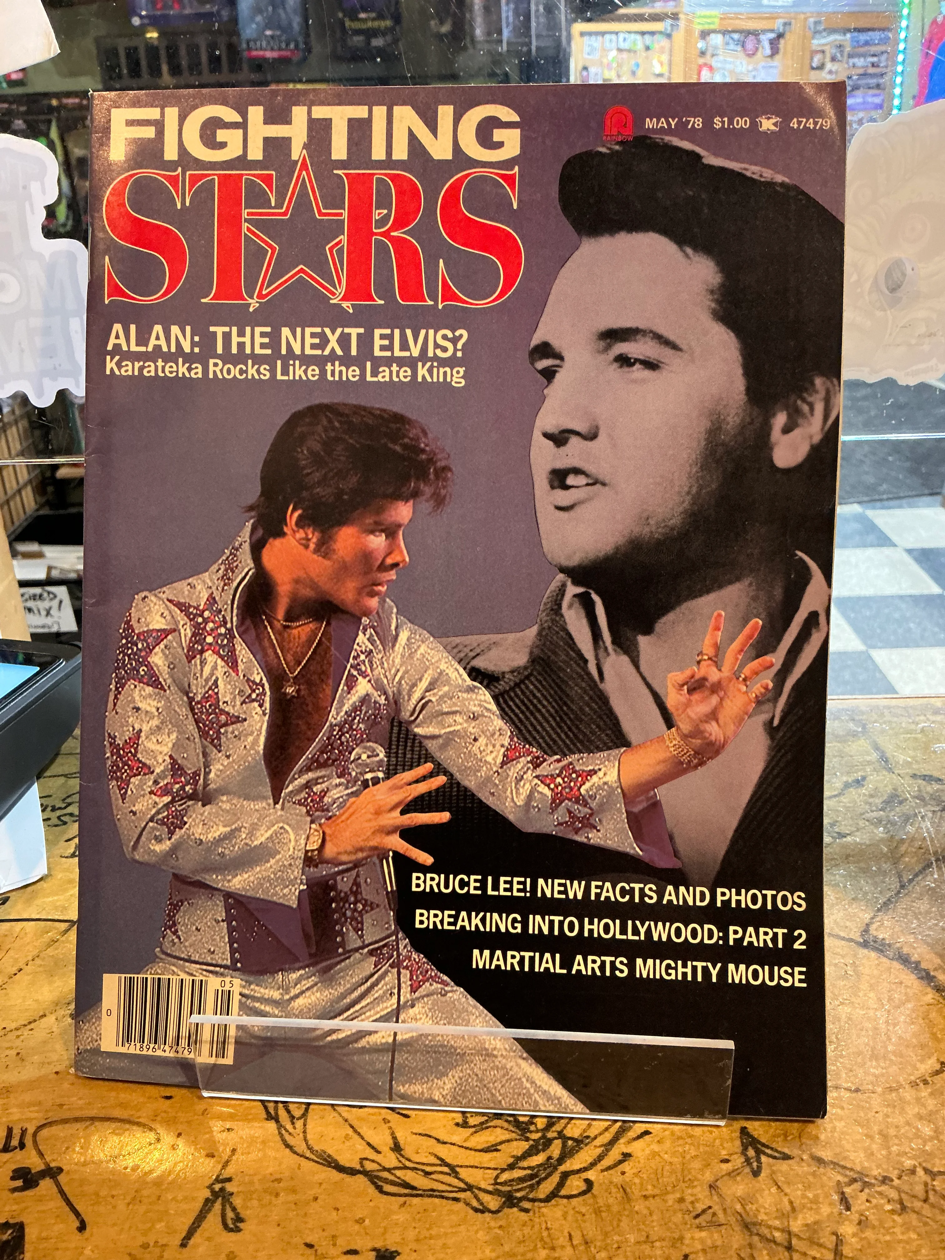 Fighting Stars : May 1978 Elvis / Karateka