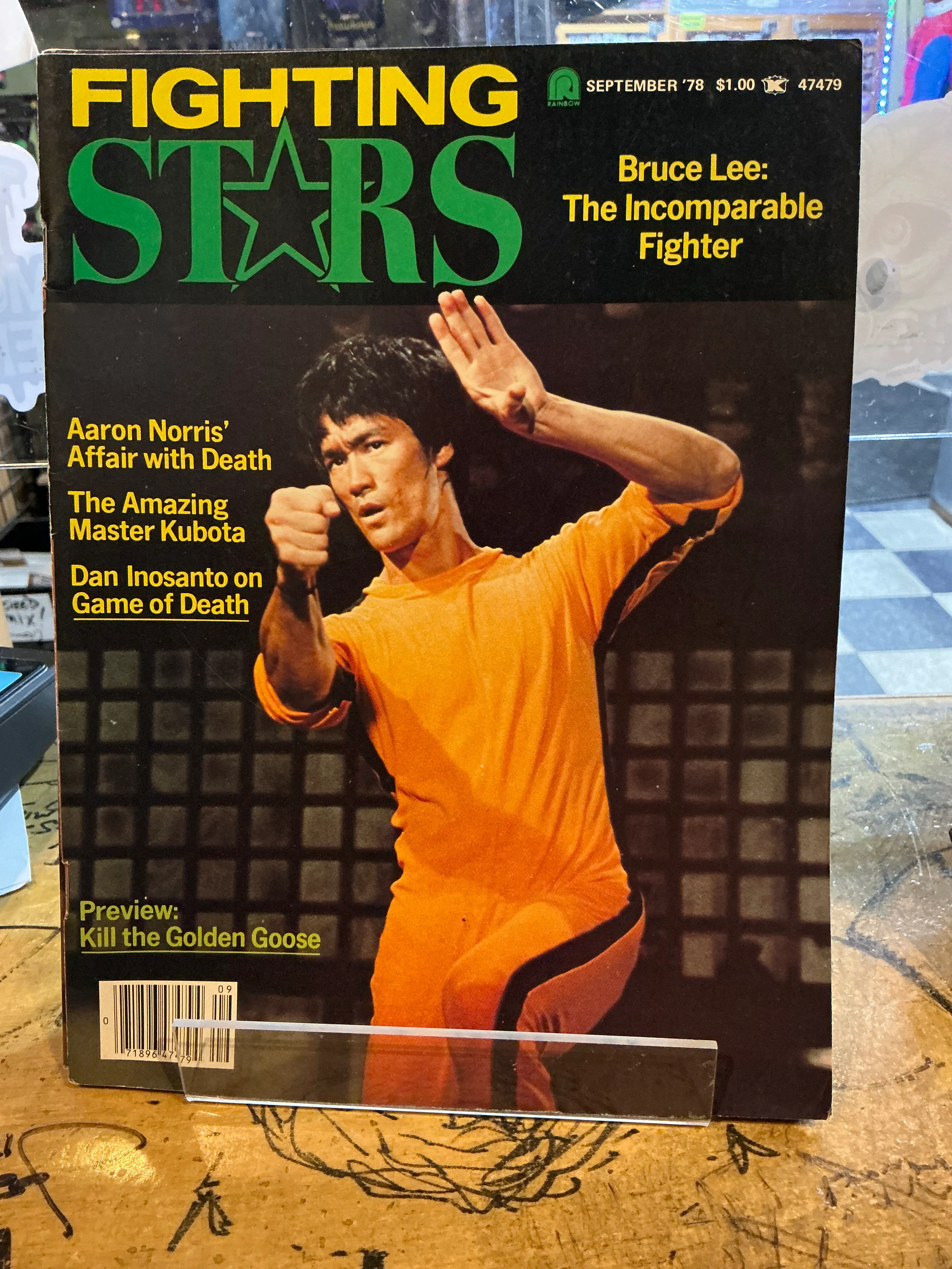 Fighting Stars : September, 1978 Bruce Lee : Incomparable Fighter