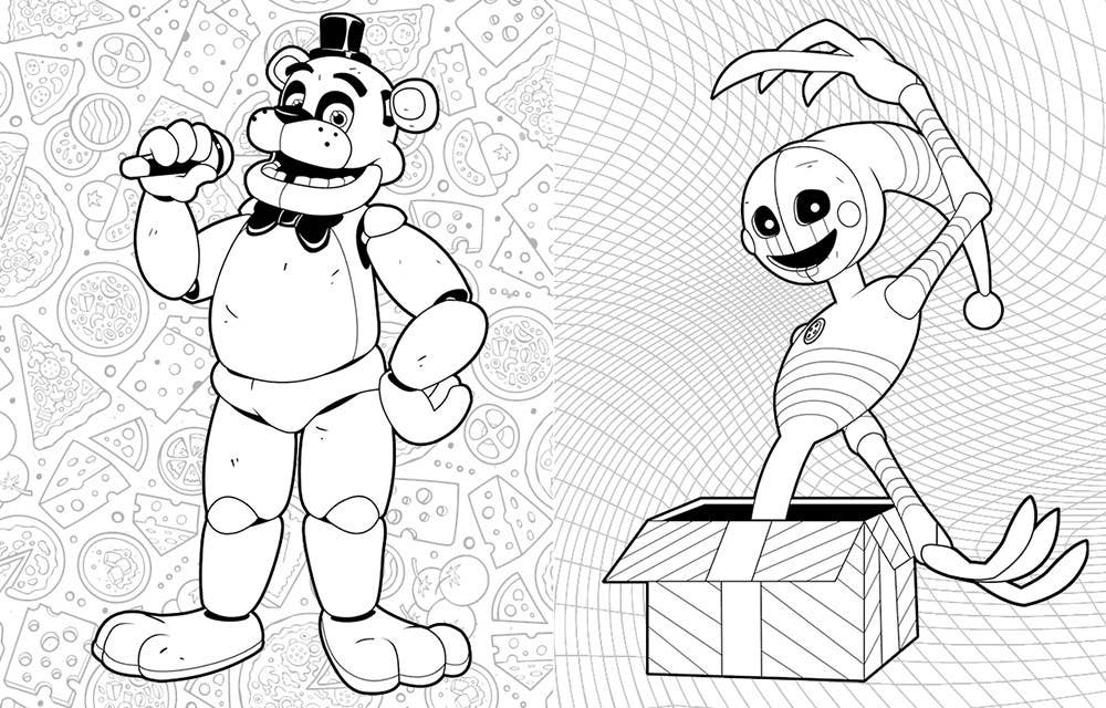 Five Nights At Freddy's Coloring Book - Image 3
