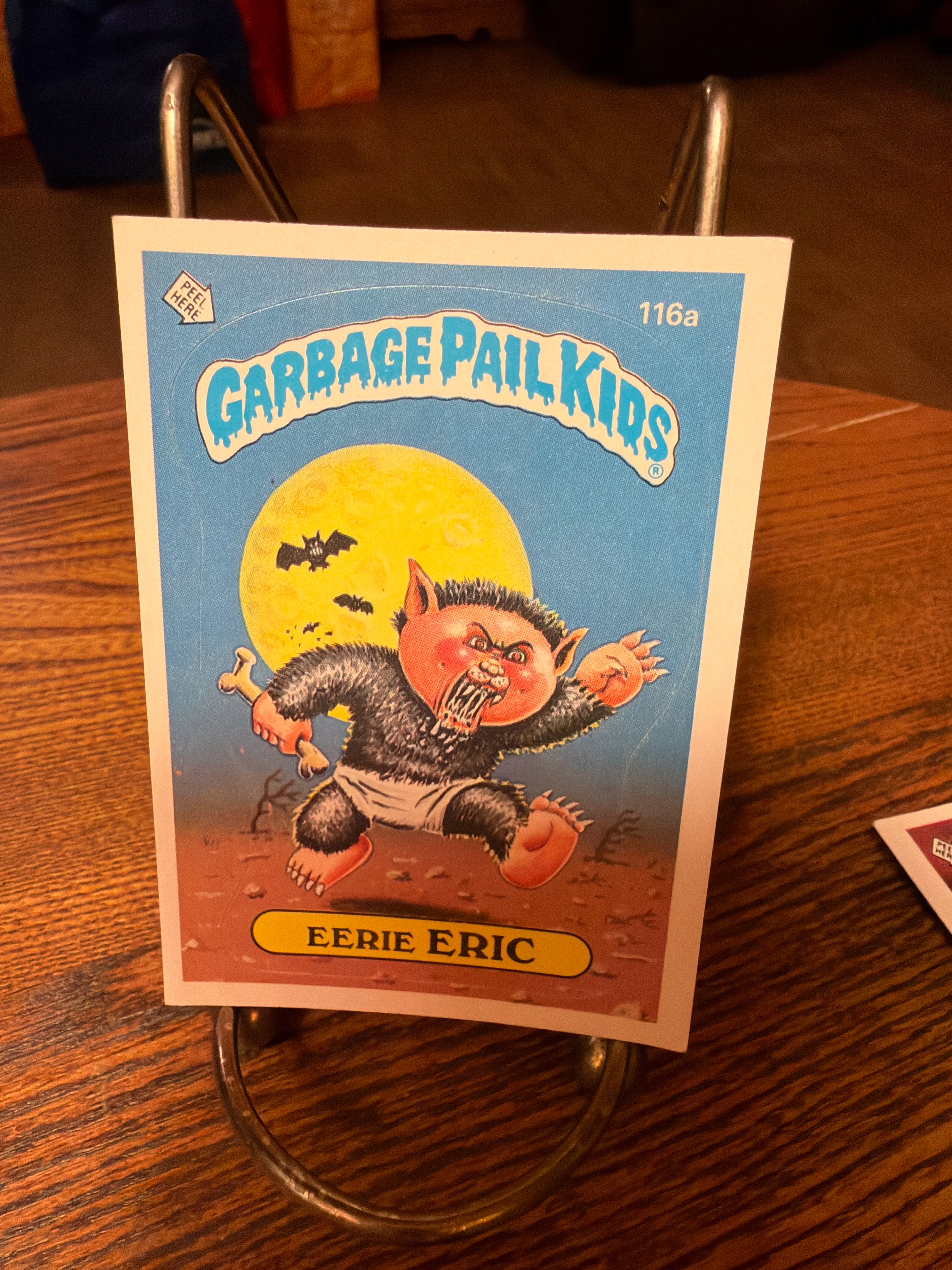 Garbage Pail Kids : 116a Eerie Eric