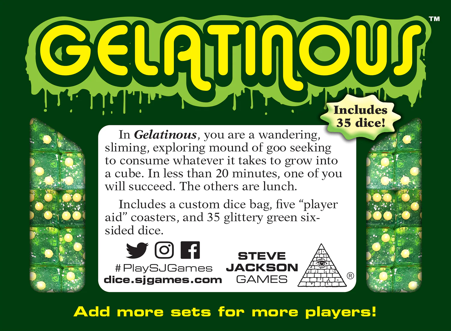 Gelatinous Steve Jackson Dice Game - Image 3