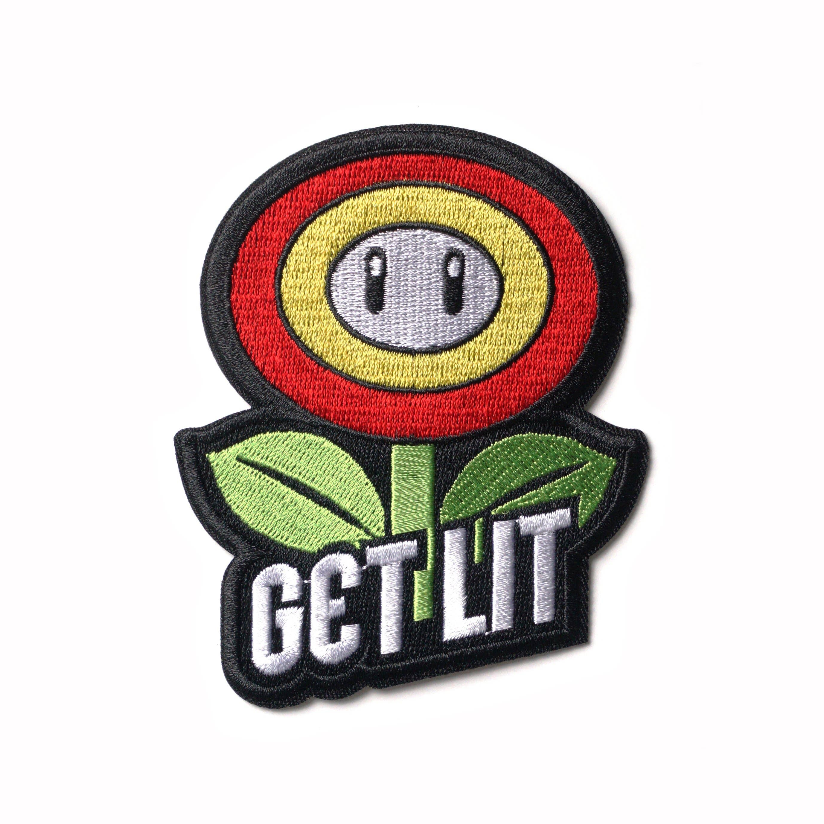 Get Lit : Embroidered Patch