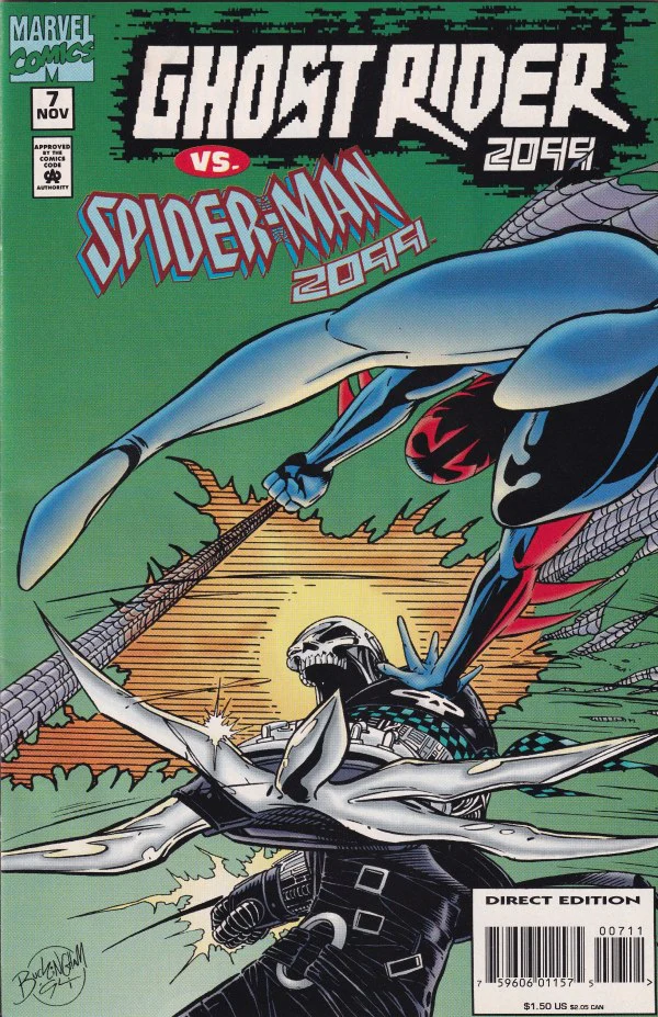 Ghost Rider 2099 #7 (Spider-Man 2099 Crossover)