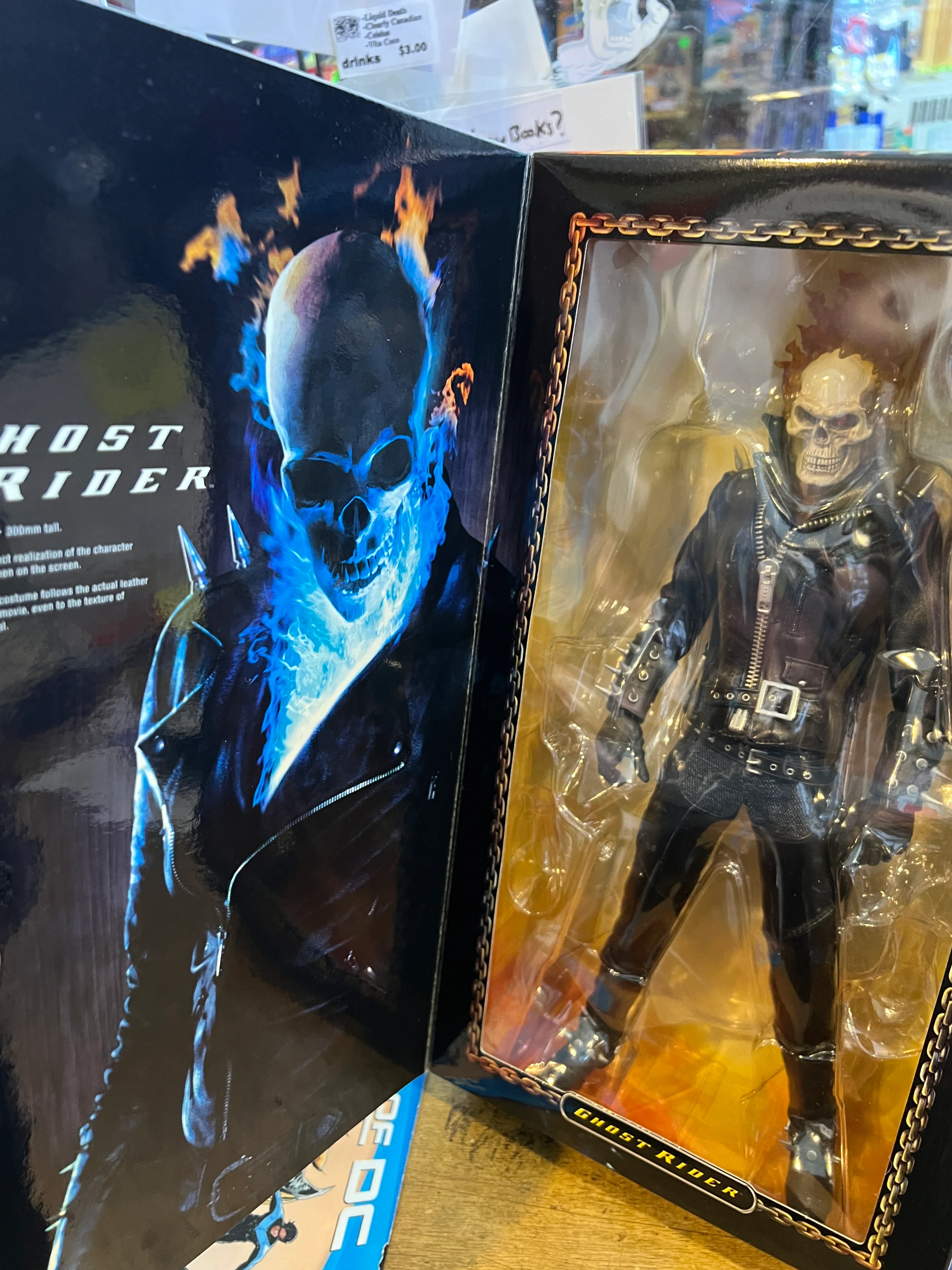 Ghost Rider (CUSTOMIZED) : Medicom RAH Real Action Heroes MIB - Image 3