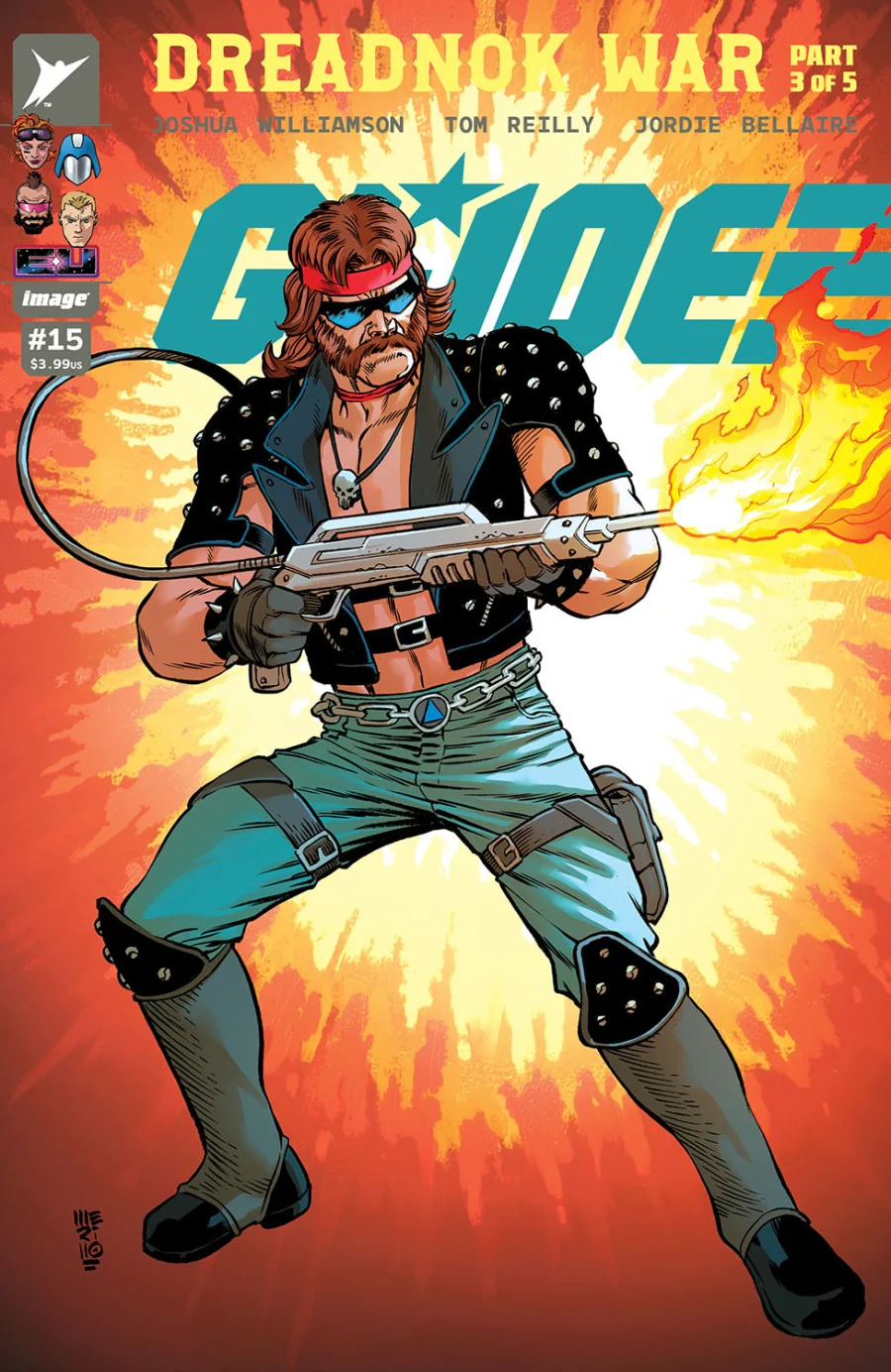 GI JOE #15 CVR D INC 1:25 JESUS MERINO & ADRIANO LUCAS VAR