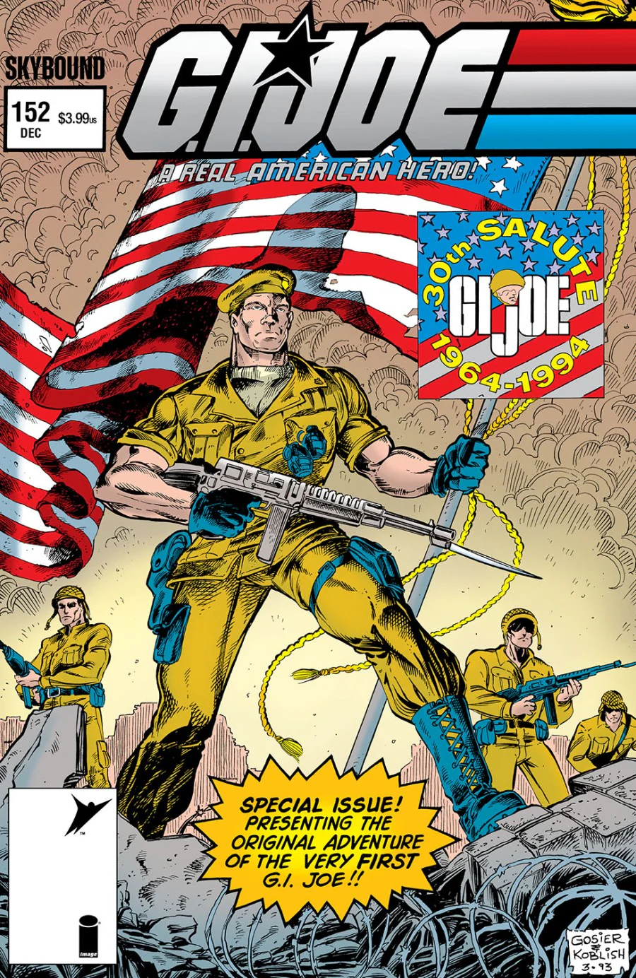 GI JOE A REAL AMERICAN HERO #152 HAMA FILES EDITION CVR A PHIL GOSIER & SCOTT KOBLISH & CHI