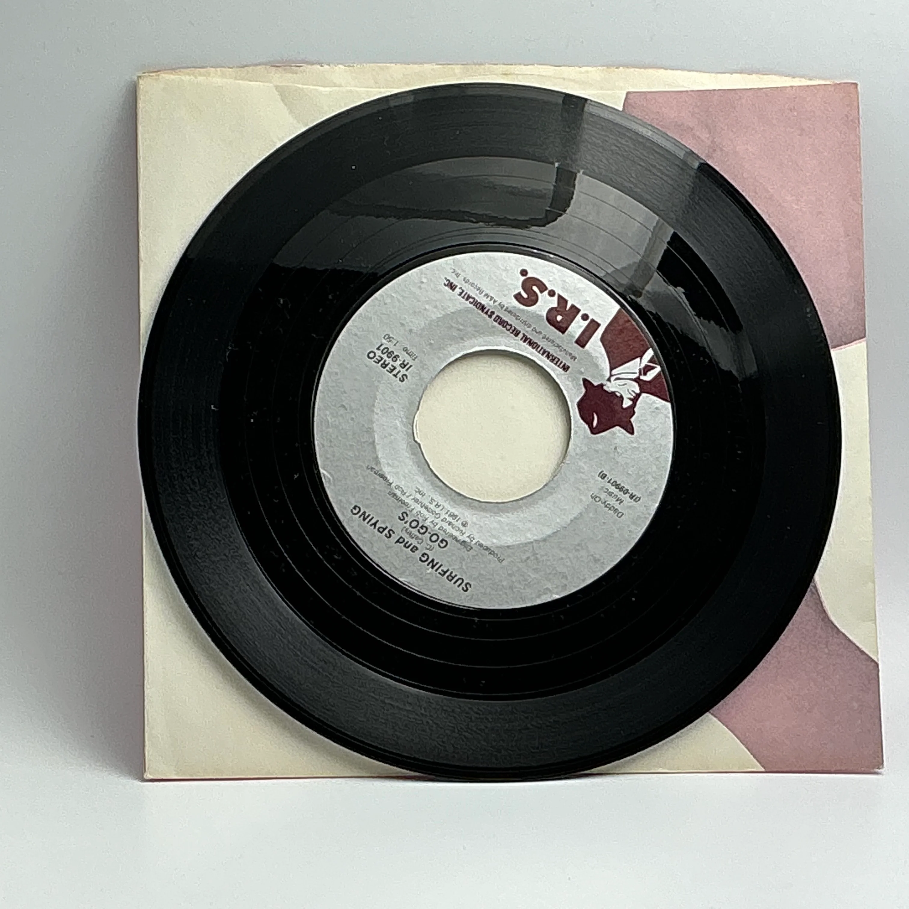 Go-Go's : "Our Lips Are Sealed"  7" Single Vintage 45 RPM - Image 4
