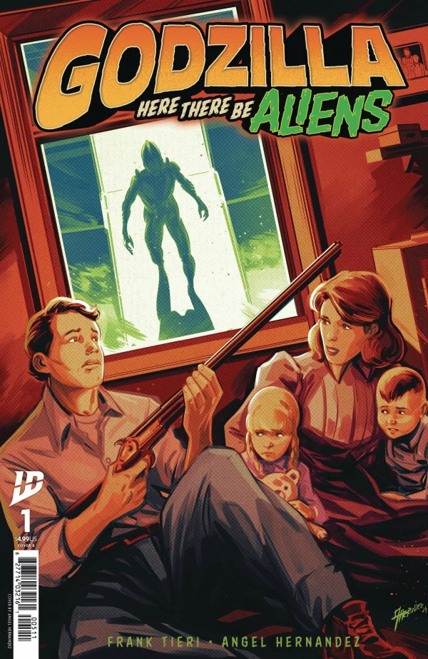 Godzilla: Here There Be Aliens #1 Variant B (Hernandez)