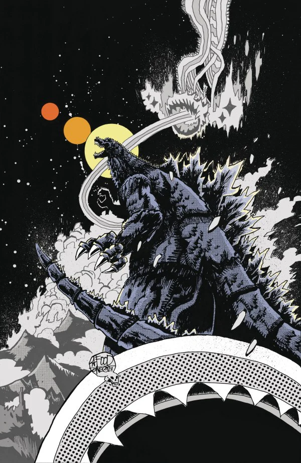 Godzilla’s Monsterpiece Theatre #2 Variant RI (25) (Mahfood Full Art)