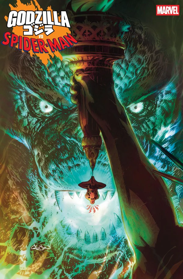GODZILLA VS. SPIDER-MAN #1 PATRICK GLEASON ***FOIL VARIANT