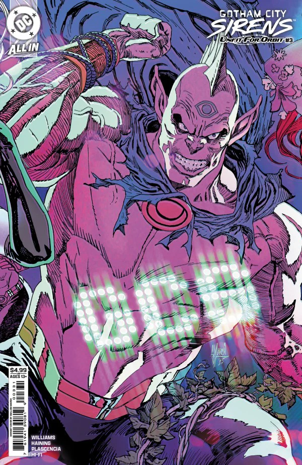 GOTHAM CITY: SIRENS UNFIT FOR ORBIT #3 (OF 5) CVR C GUILLEM MARCH CONNECTING CARD STOCK VAR