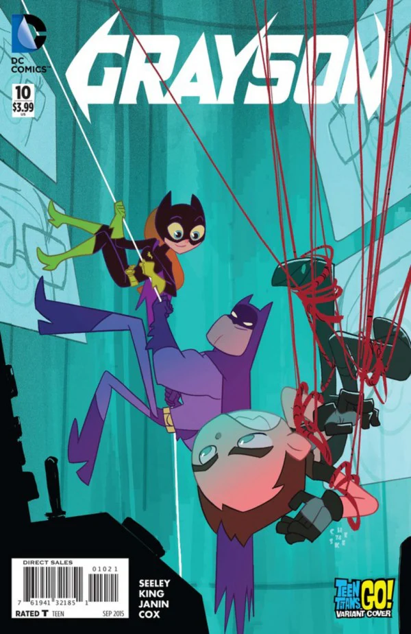 Grayson #10 Sean Galloway Teen Titans Go! Variant