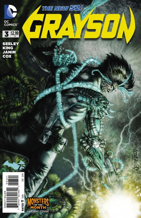 Grayson #3 Jan Duursema Monsters of the Month Variant