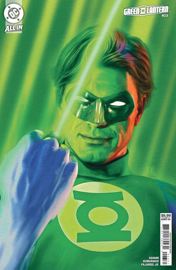 GREEN LANTERN #23 (2025) CVR C MARK SPEARS CARD STOCK VAR