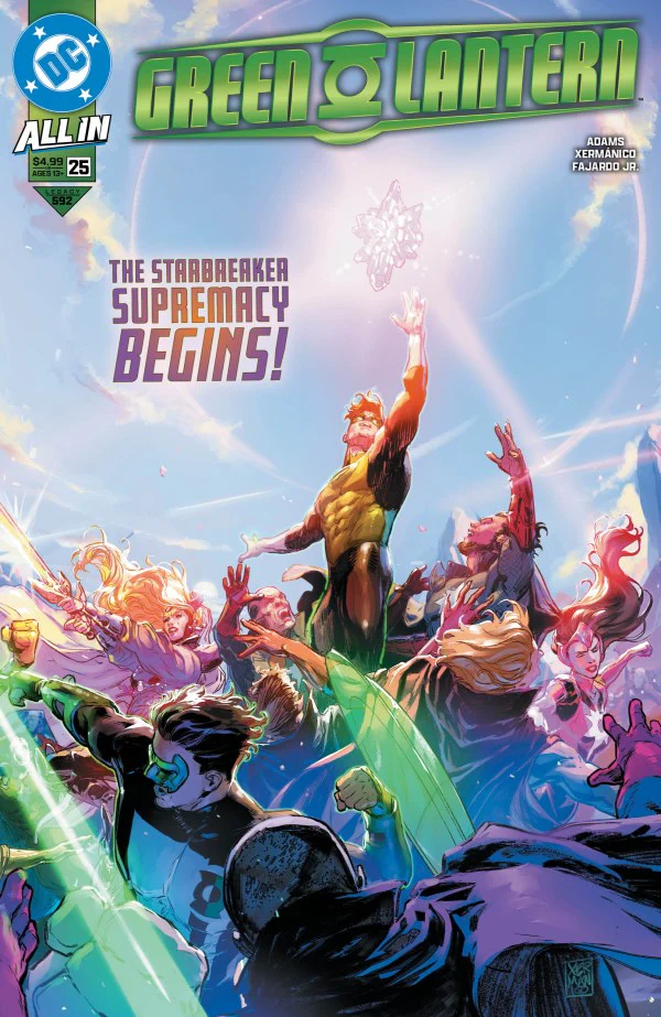 GREEN LANTERN #25 (2025) CVR A XERMANICO WRAPAROUND