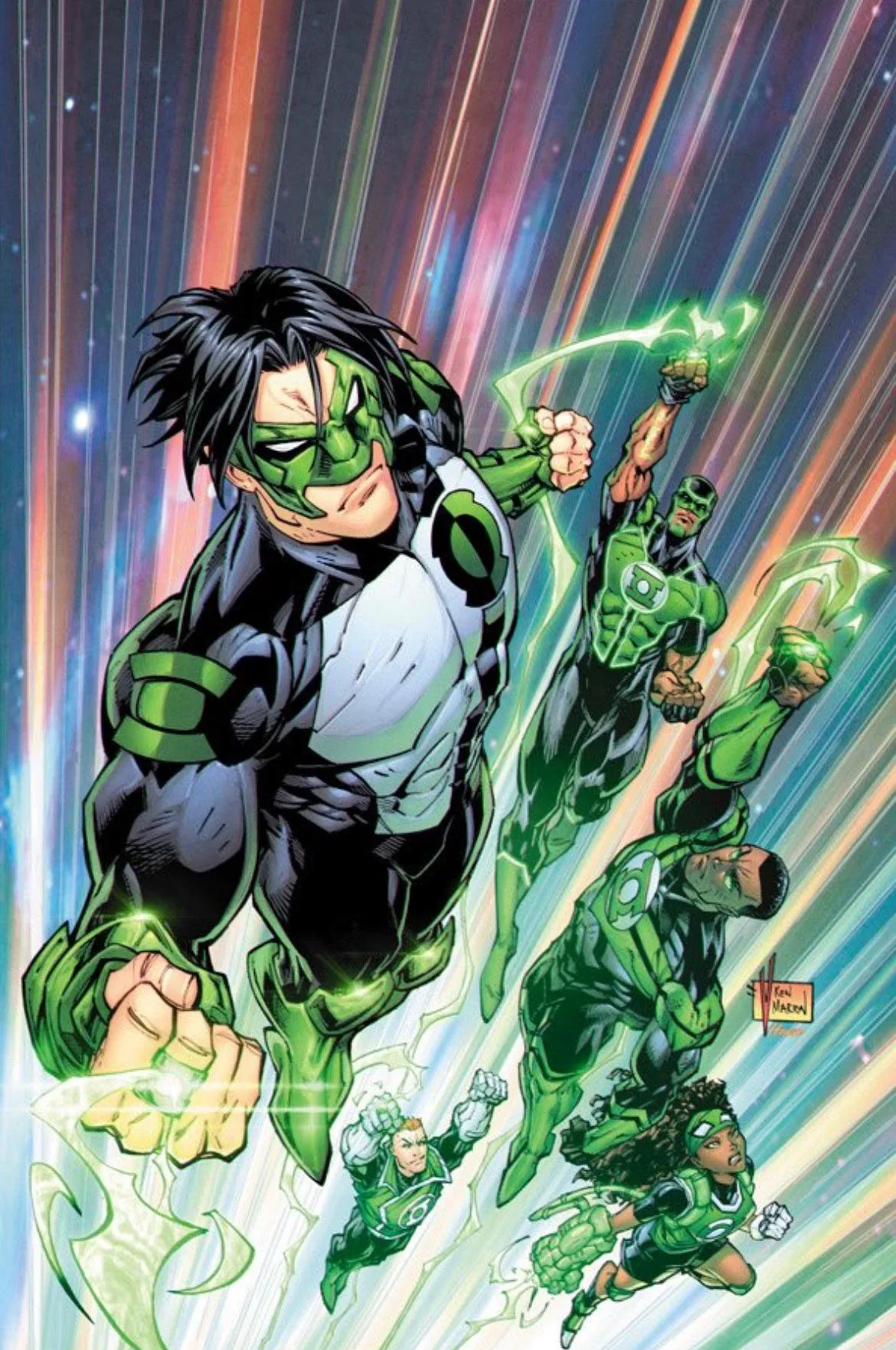 GREEN LANTERN CORPS #5 (2025) CVR B V KEN MARION CARD STOCK VAR
