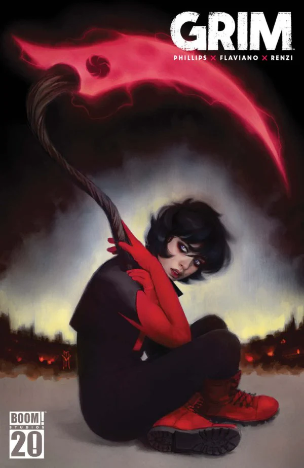 Grim #22 E BOOM 20th Anniversary Variant (Dressed Mercado)