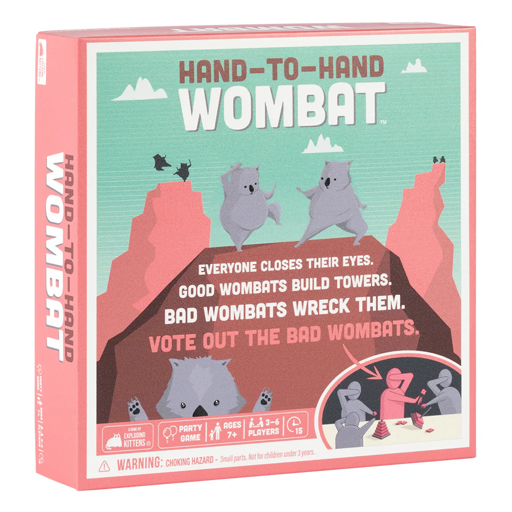 Hand-To-Hand Wombat (Board Game)