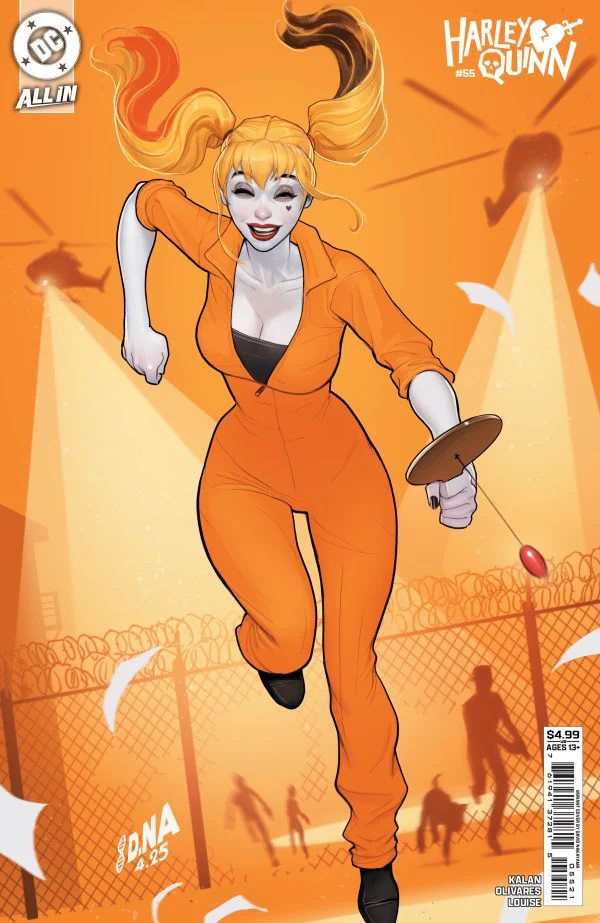 HARLEY QUINN #55 (2025) CVR B DAVID NAKAYAMA CARD STOCK VAR