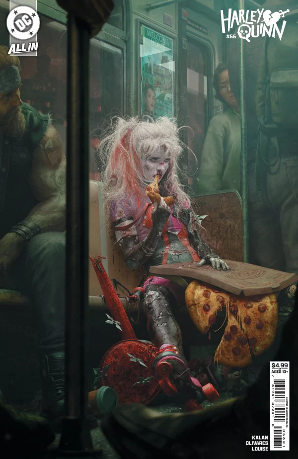 HARLEY QUINN #56 (2025) CVR C RAHZZAH CARD STOCK VAR