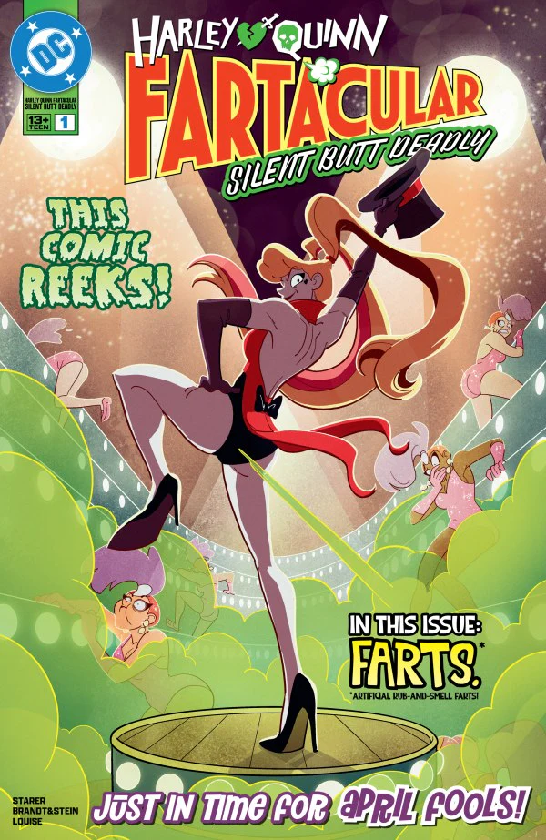 HARLEY QUINN FARTACULAR SILENT BUTT DEADLY #1 (ONE SHOT) CVR A TED BRANDT & RO STEIN
