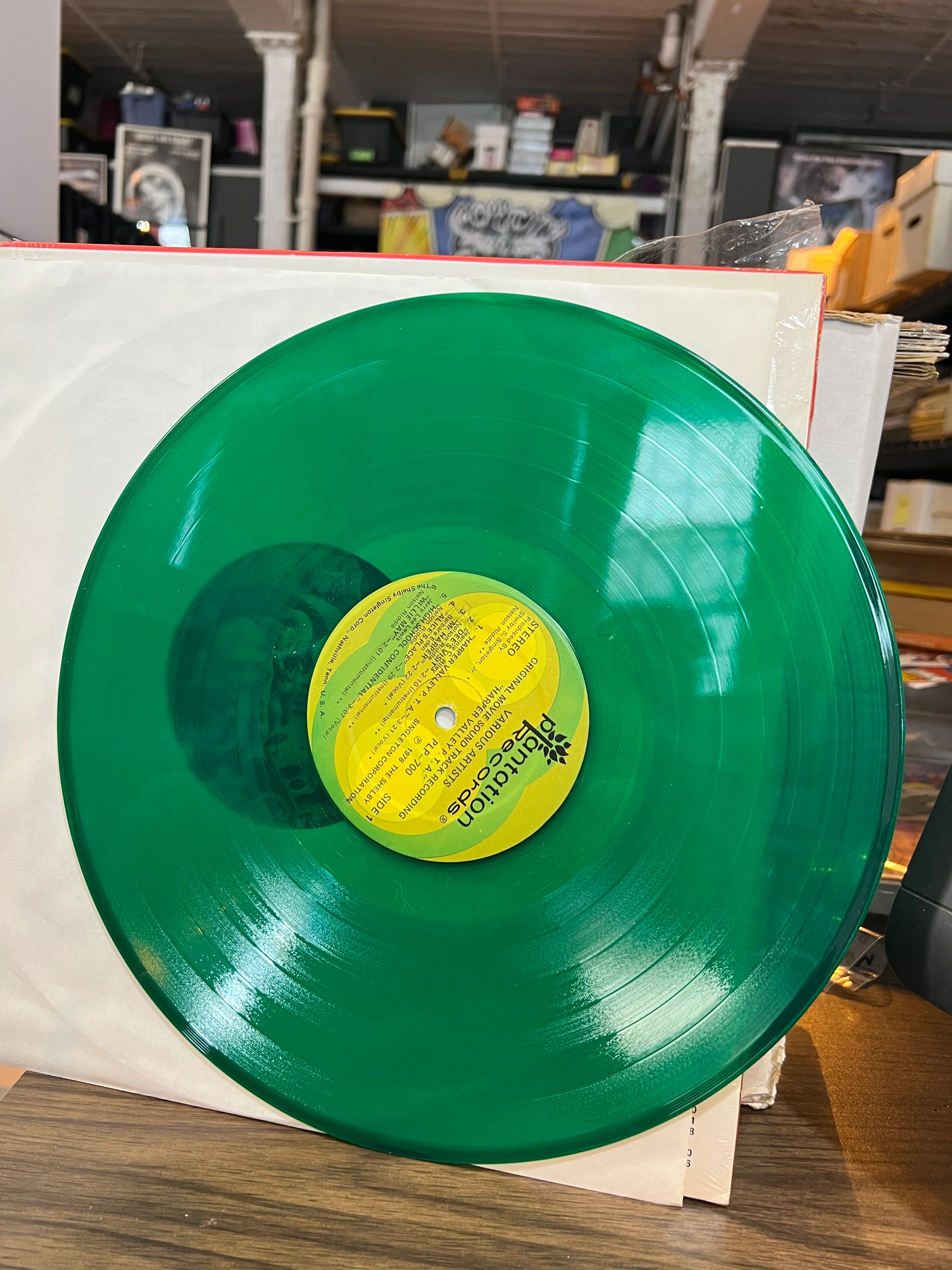 Harper Valley P.T.A. : OST Soundtrack LP 1st Pressing Clear Green Vinyl! - Image 2