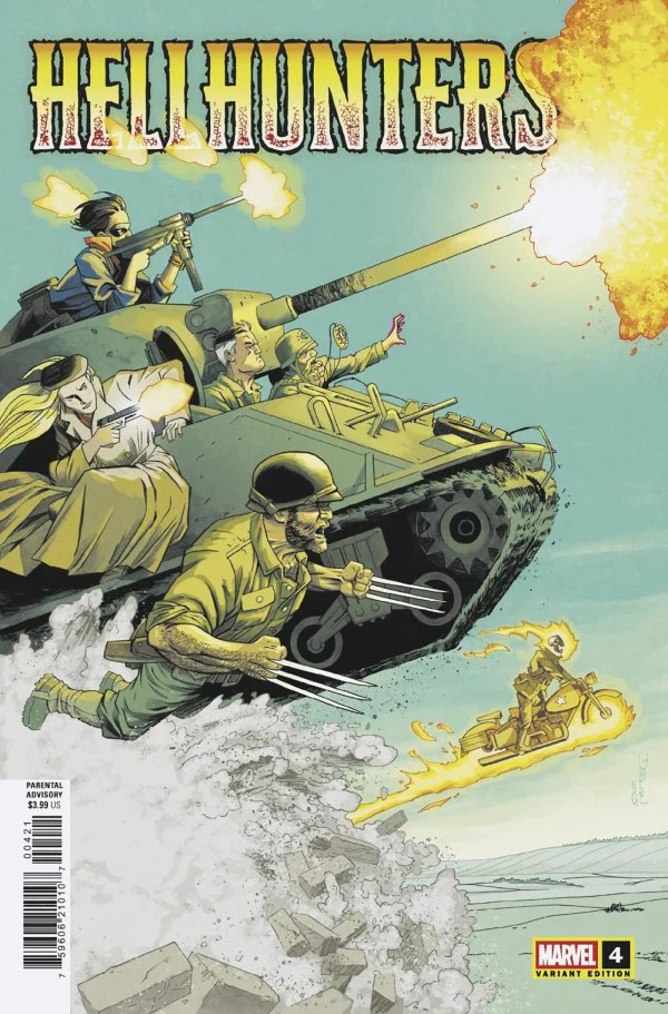 HELLHUNTERS #4 DECLAN SHALVEY VARIANT