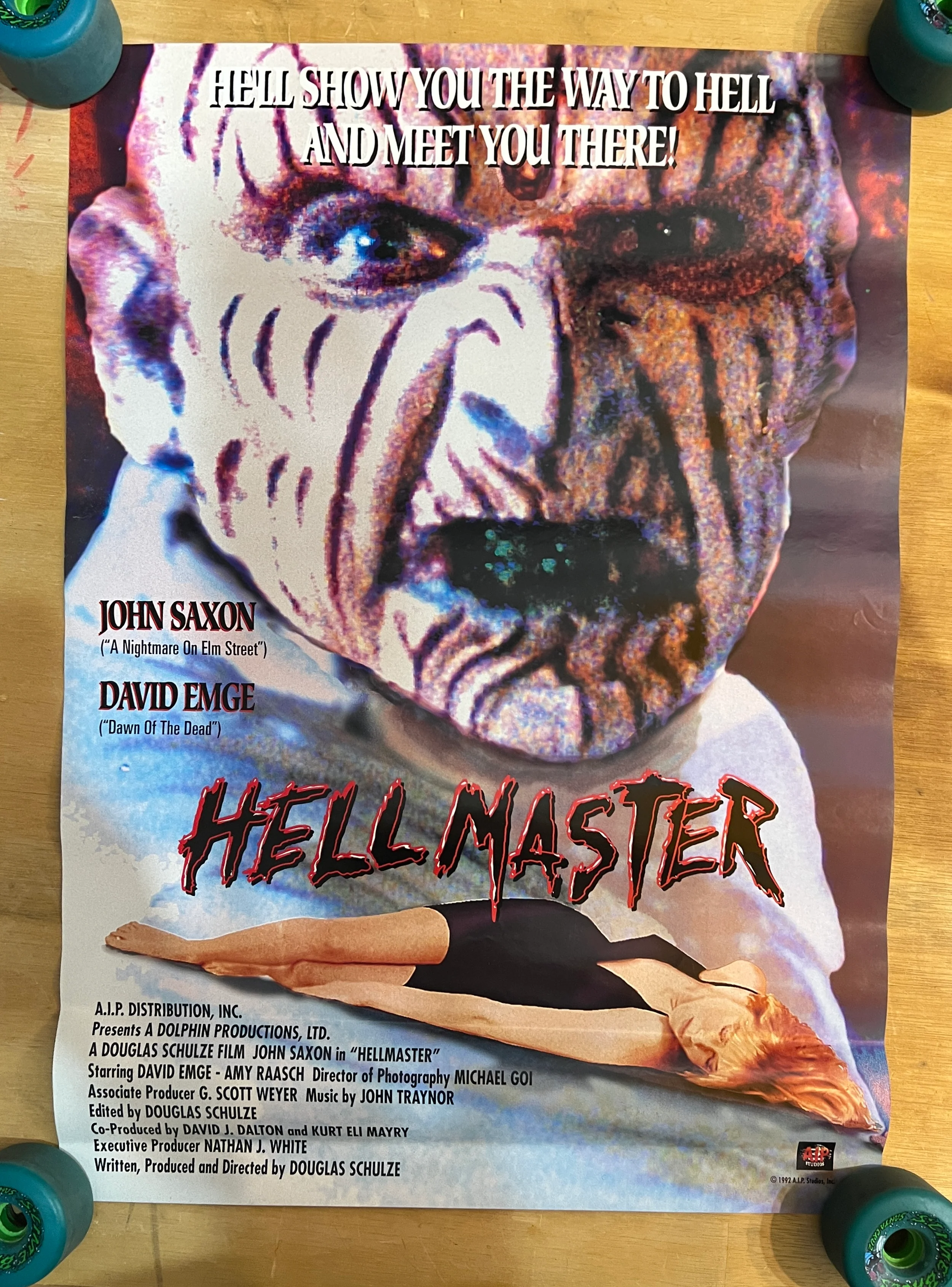 Hellmaster  / Street Hitz 2-Sided : Video Store Poster