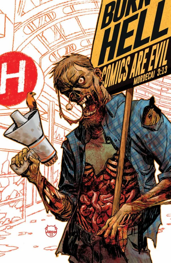 Hello Darkness #13 C Variant (Full Art Johnson)