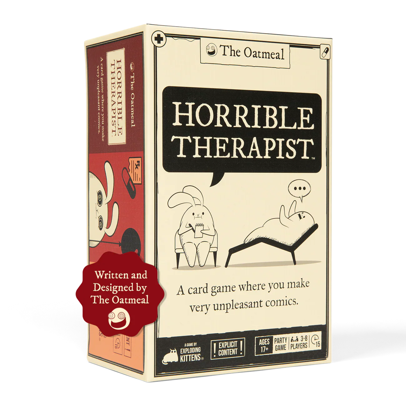 HORRIBLE THERAPIST (GAME BASE EDITION/By Exploding Kittens)