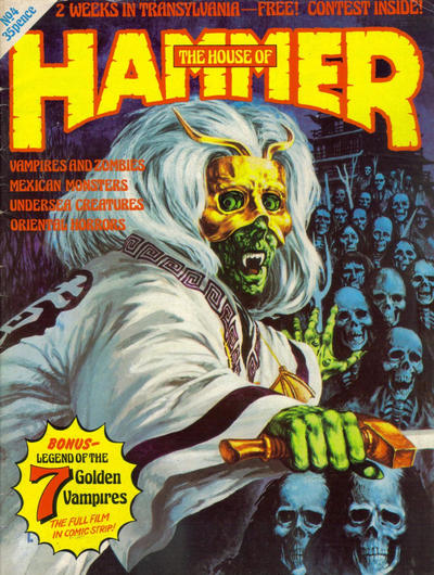 House of Hammer Magazine #4 (UK 1976 "Top Sellers" Publishing)