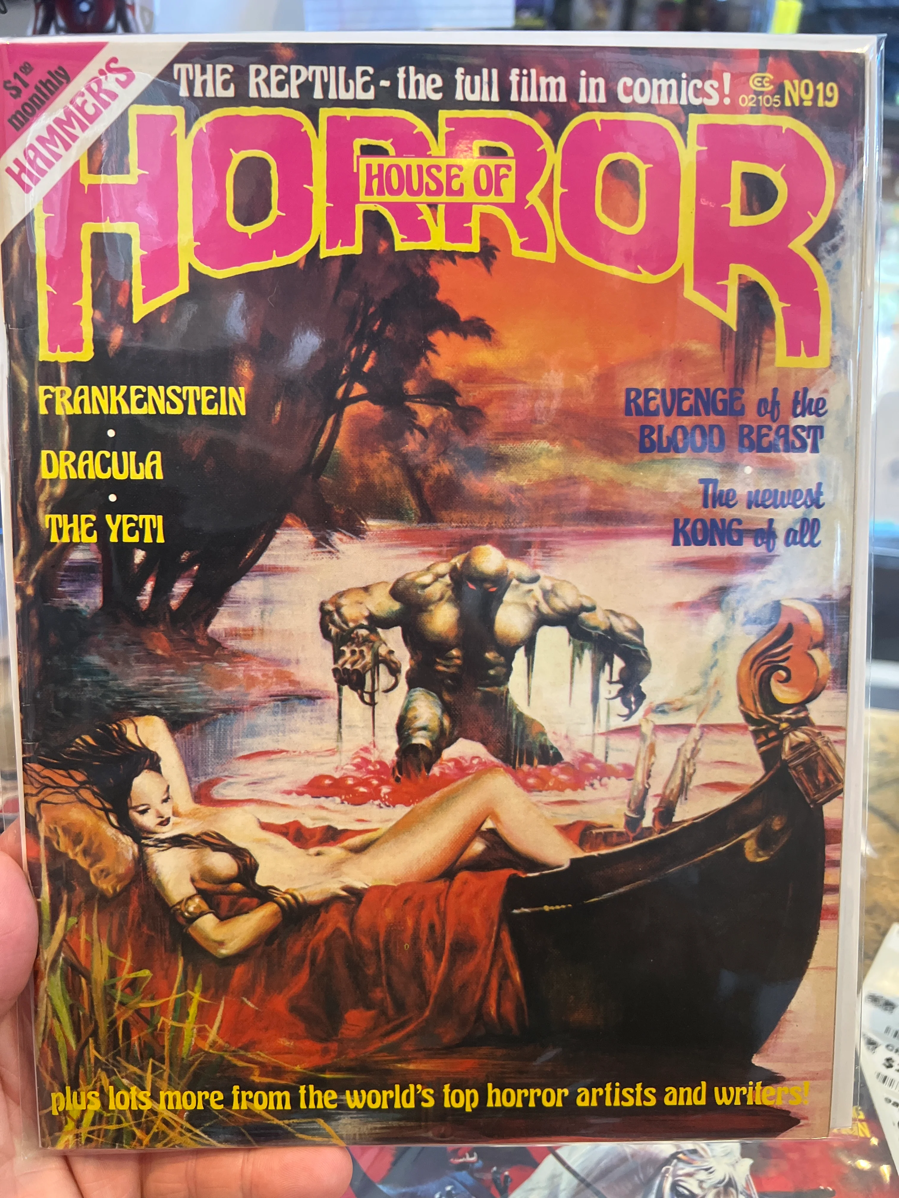 House of Hammer Magazine #19 (UK 1976 "Top Sellers" Publishing)