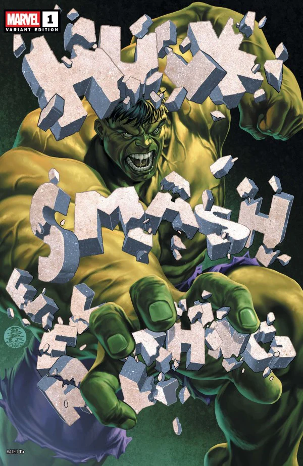 HULK: SMASH EVERYTHING #1 MARK BROOKS VARIANT