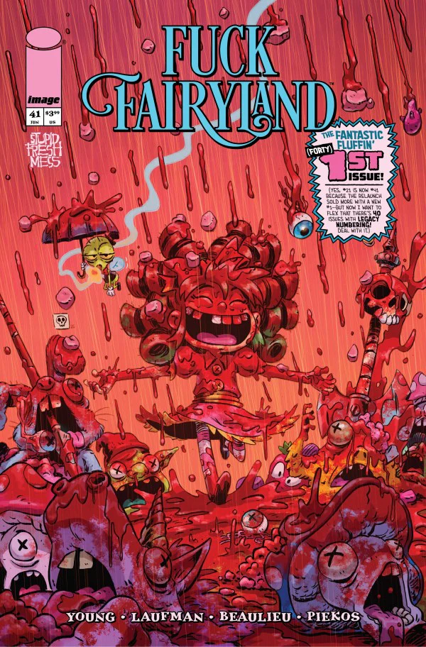 I HATE FAIRYLAND #41 CVR B DEREK LAUFMAN & JEAN FRANCOIS BEAULIEU F*CK (UNCENSORED) FAIRYLAND VAR (MR)