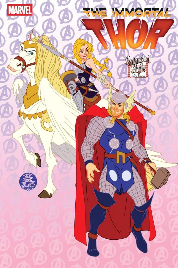 IMMORTAL THOR #20 (2025) MARK BROOKS ANIMATED-STYLE VARIANT