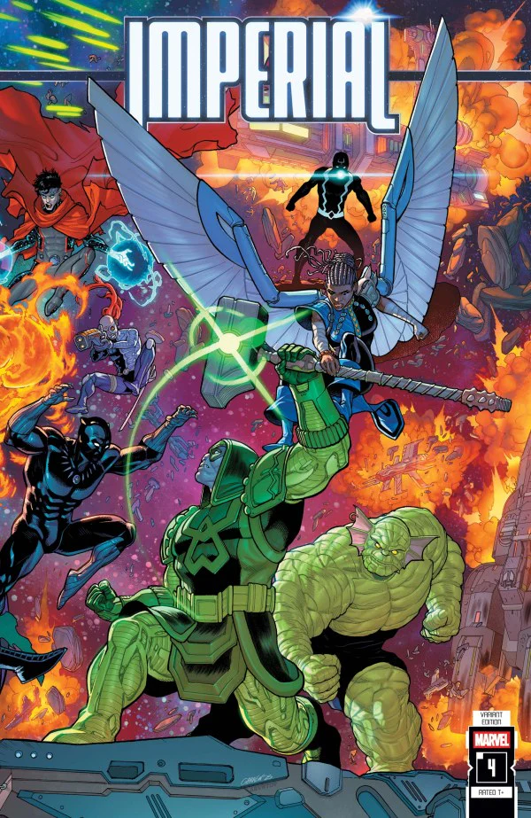 IMPERIAL #4 JAVIER GARRON 4-PART CONNECTING VARIANT