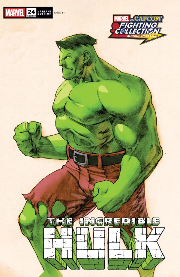 INCREDIBLE HULK #24 (2025) BENGUS MARVEL VS. CAPCOM VARIANT