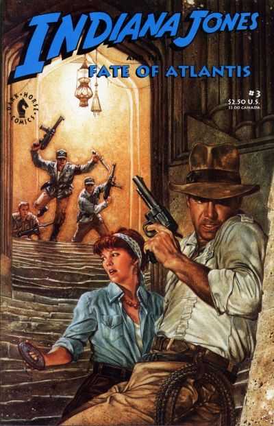 Indiana Jones and the Fate of Atlantis (1991 Dark Horse Series) #3