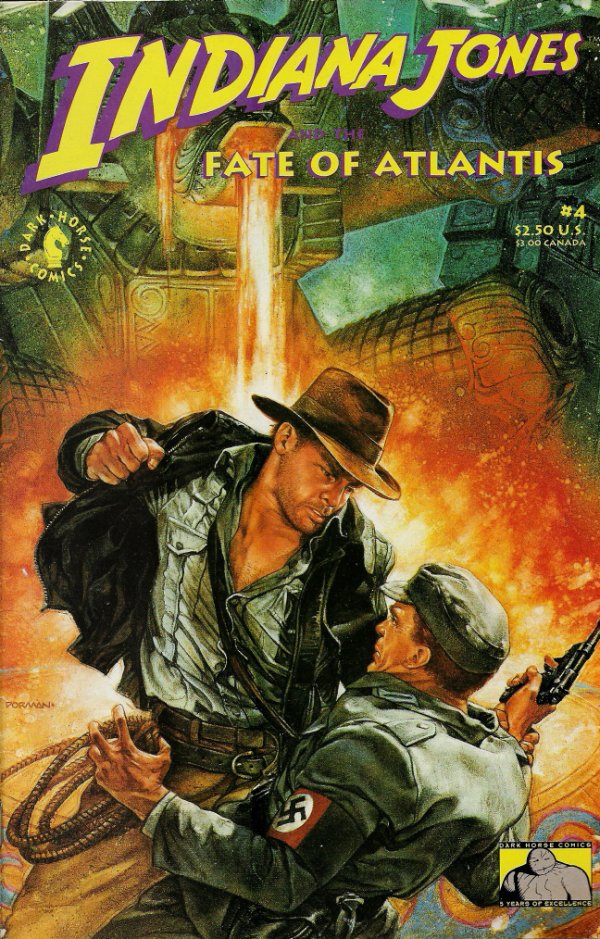 Indiana Jones and the Fate of Atlantis (1991 Dark Horse Series) #4