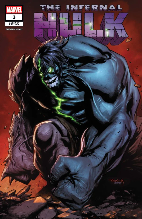 INFERNAL HULK #3 STEPHEN SEGOVIA INC 1:25 VARIANT