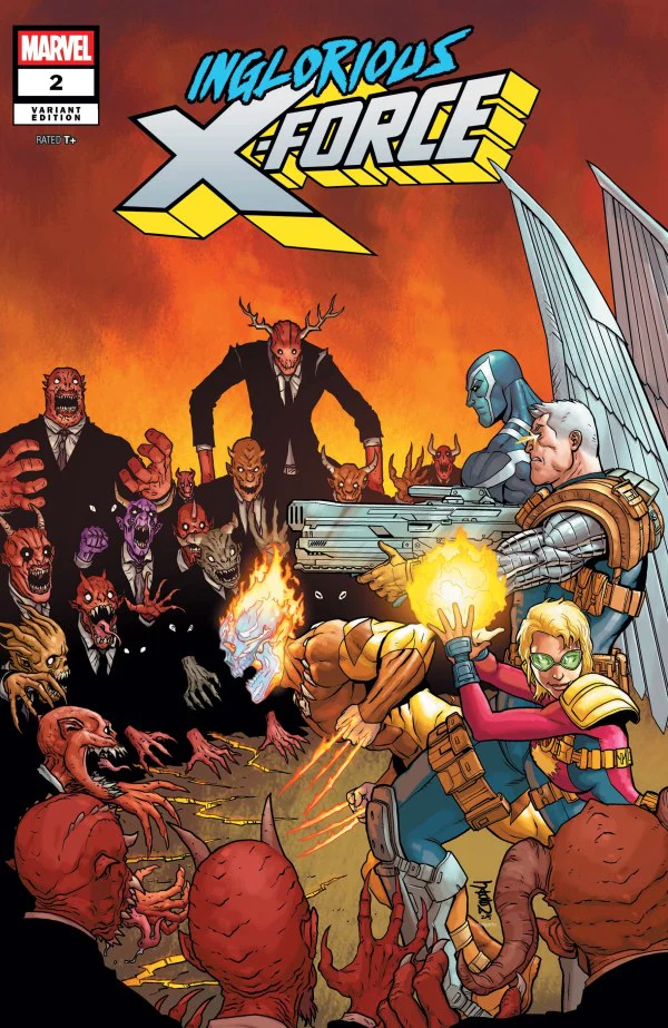 INGLORIOUS X-FORCE #2 JACEN BURROWS VARIANT