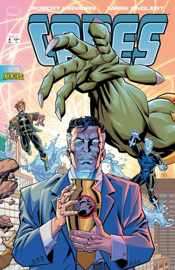 INVINCIBLE UNIVERSE CAPES #4 CVR B MARK ENGLERT VAR