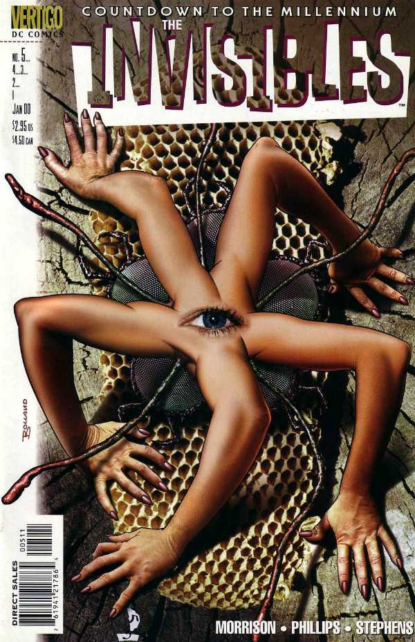 Invisibles #5  (1999 3rd Series) (But Like...It's actually #8 Because WHOAAAAA TRIPPY GRANT MORRISON MAGIC)
