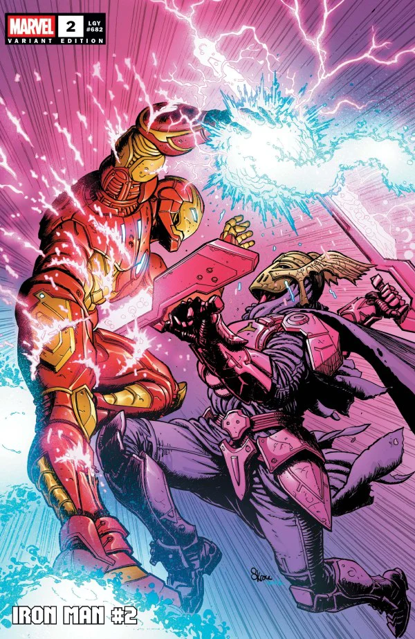 IRON MAN #2 (2026) STEVE SKROCE DREADKNIGHT VARIANT