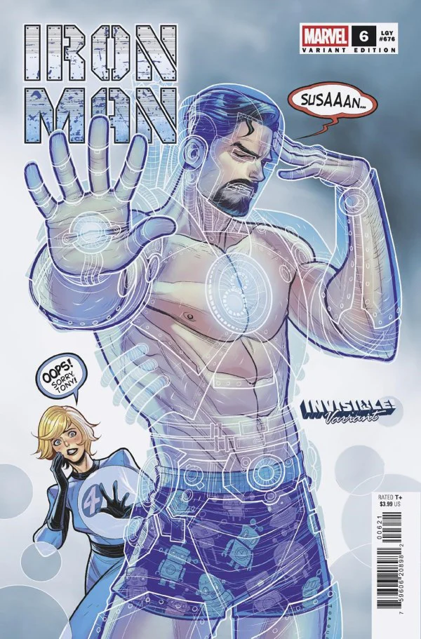 IRON MAN #6 (2025) ELIZABETH TORQUE INVISIBLE! VARIANT [DOOM]