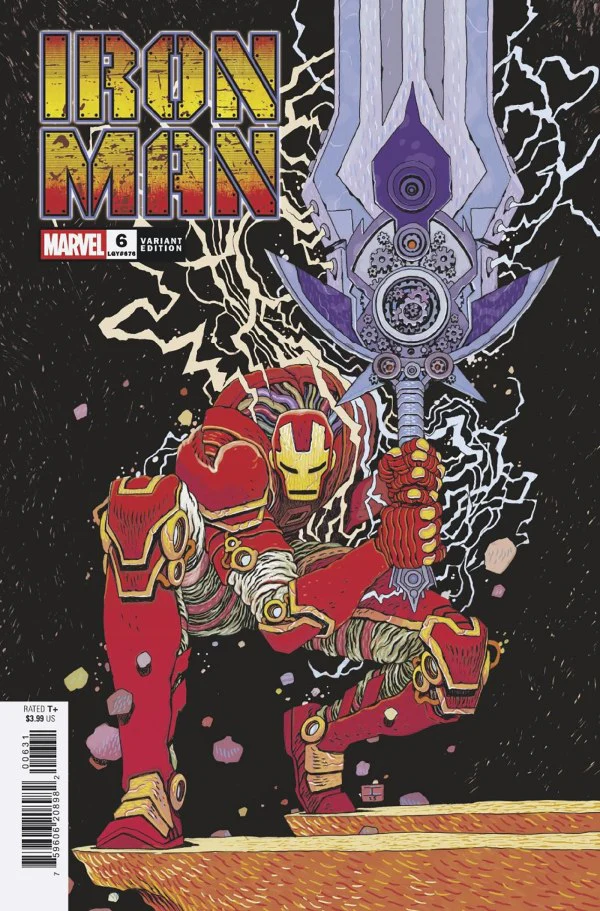 IRON MAN #6 (2025) IAN BERTRAM VARIANT [DOOM]